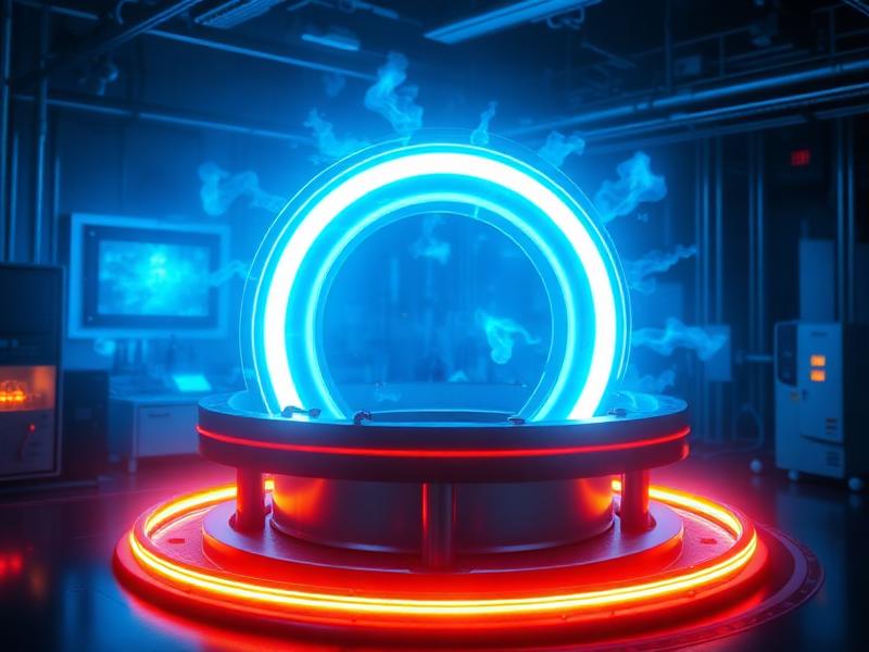 Tritium and fusion fuel research with a glowing plasma containment ring